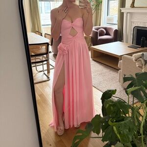 Runaway by Rozalia Pink Gown